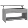 Table basse sonoma gris 102x50x52,5 cm bois d'ingénierie 622183622183
