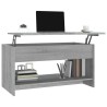 Table basse sonoma gris 102x50x52,5 cm bois d'ingénierie 622183622183