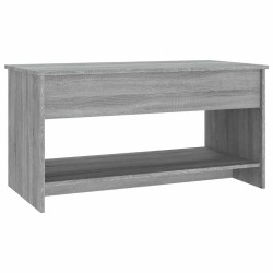 Table basse sonoma gris 102x50x52,5 cm bois d'ingénierie 622183622183