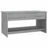 Table basse sonoma gris 102x50x52,5 cm bois d'ingénierie 622183622183