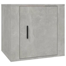 Table de chevet Gris béton 50x39x47 cm 622185622185