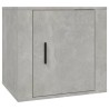 Table de chevet Gris béton 50x39x47 cm 622185622185