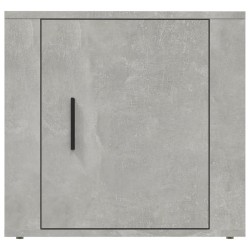 Table de chevet Gris béton 50x39x47 cm 622185622185