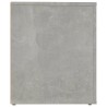 Table de chevet Gris béton 50x39x47 cm 622185622185