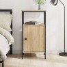 Table de chevet chêne sonoma 41x31x80 cm bois d'ingénierie 622187622187