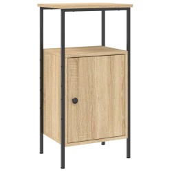 Table de chevet chêne sonoma 41x31x80 cm bois d'ingénierie 622187622187