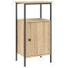 Table de chevet chêne sonoma 41x31x80 cm bois d'ingénierie 622187622187