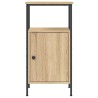 Table de chevet chêne sonoma 41x31x80 cm bois d'ingénierie 622187622187