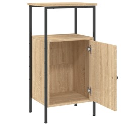 Table de chevet chêne sonoma 41x31x80 cm bois d'ingénierie 622187622187