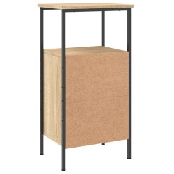Table de chevet chêne sonoma 41x31x80 cm bois d'ingénierie 622187622187