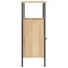 Table de chevet chêne sonoma 41x31x80 cm bois d'ingénierie 622187622187
