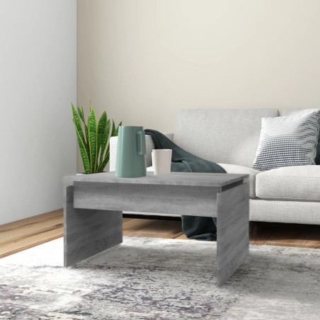 Table basse Sonoma gris 68x50x38 cm Bois d'ingénierie 622189622189