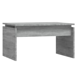 Table basse Sonoma gris 68x50x38 cm Bois d'ingénierie 622189622189