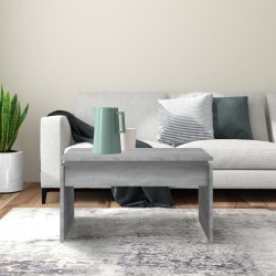 Table basse Sonoma gris 68x50x38 cm Bois d'ingénierie 622189622189