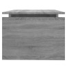 Table basse Sonoma gris 68x50x38 cm Bois d'ingénierie 622189622189
