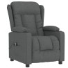 Fauteuil inclinable électrique Gris foncé Tissu 622191622191