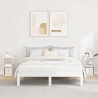 Table de chevet avec tiroir 2 pcs Blanc 25,5 x 22 x 49,5 cm 622192622192