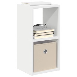 Table de chevet avec tiroir 2 pcs Blanc 25,5 x 22 x 49,5 cm 622192622192