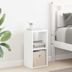 Table de chevet avec tiroir 2 pcs Blanc 25,5 x 22 x 49,5 cm 622192622192