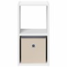 Table de chevet avec tiroir 2 pcs Blanc 25,5 x 22 x 49,5 cm 622192622192