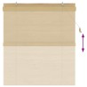 Store enrouleur Naturel 160 x 160 cm Bambou 622194622194