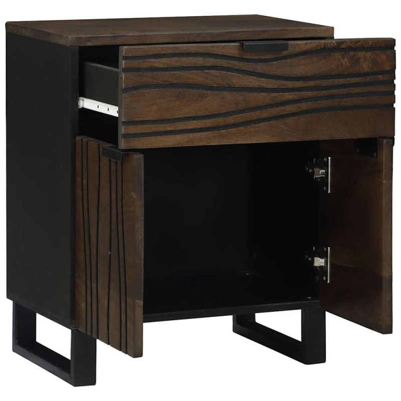Table de chevet Noyer 50 x 33 x 60 cm Bois d'ingénierie 622195622195