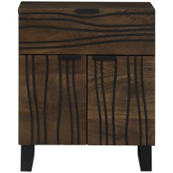 Table de chevet Noyer 50 x 33 x 60 cm Bois d'ingénierie 622195622195