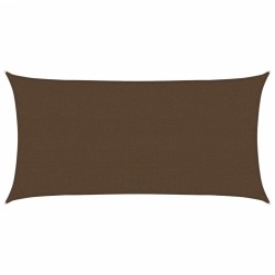 Voile d'ombrage 160 g/m² Marron 2x3,5 m PEHD 622203622203