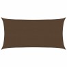 Voile d'ombrage 160 g/m² Marron 2x3,5 m PEHD 622203622203
