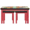 Table d'appoint 2 pcs Multicolore 622204622204