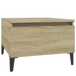 Table d'appoint Chêne sonoma 50x46x35 cm Bois d'ingénierie 622211622211