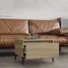 Table d'appoint Chêne sonoma 50x46x35 cm Bois d'ingénierie 622211622211