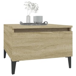 Table d'appoint Chêne sonoma 50x46x35 cm Bois d'ingénierie 622211622211
