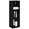 Armoire murale de salle de bain Chêne Noir 20 x 16 x 62,5 cm 622212622212