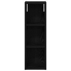 Armoire murale de salle de bain Chêne Noir 20 x 16 x 62,5 cm 622212622212