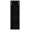 Armoire murale de salle de bain Chêne Noir 20 x 16 x 62,5 cm 622212622212