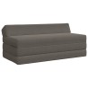 Canapé-lit pliable Gris clair 120 x 60 x 49 cm Tissu 622215622215