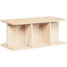 Table basse Naturel 80 x 39,5 x 33,5 cm Bois massif en pin 622217622217