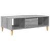 Table basse Gris Sonoma 102 x 55 x 35 cm Bois d'ingénierie 622218622218