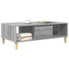 Table basse Gris Sonoma 102 x 55 x 35 cm Bois d'ingénierie 622218622218