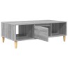 Table basse Gris Sonoma 102 x 55 x 35 cm Bois d'ingénierie 622218622218