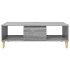 Table basse Gris Sonoma 102 x 55 x 35 cm Bois d'ingénierie 622218622218