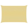 Voile d'ombre Jaune et blanc 4 x 7 m HDPE 622219622219