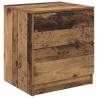Cabinet de chevet avec tiroir 2 pcs Bois ancien 45 x 39 x 50cm 622226622226