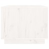 Table basse Blanc 80x50x40 cm Bois massif de pin 622227622227