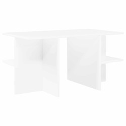 Table basse Blanc 87 x 50 x 45 cm Bois d’ingénierie 622232622232