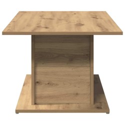 Table basse chêne artisanal 102x55,5x40 cm bois d'ingénierie 622234622234