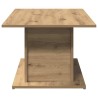 Table basse chêne artisanal 102x55,5x40 cm bois d'ingénierie 622234622234