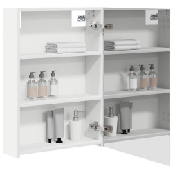 Armoire Miroir de Salle de Bain Blanc 50 x 14,5 x 70 cm 622236622236