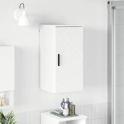 Cabinet de salle de bain Montage mural Blanc 30 x 31,5 x 61 cm 622237622237